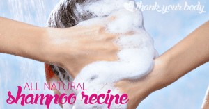 A simple, all natural shampoo recipe to replace the toxic stuff.