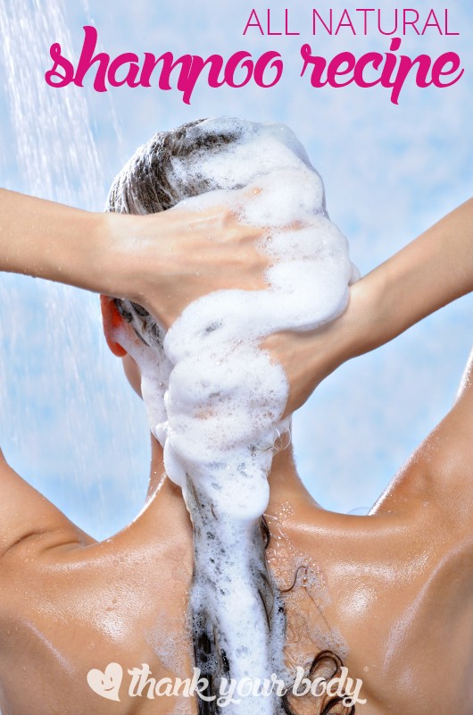 Yes you can make your own all natural shampoo. Much safer and super easy.