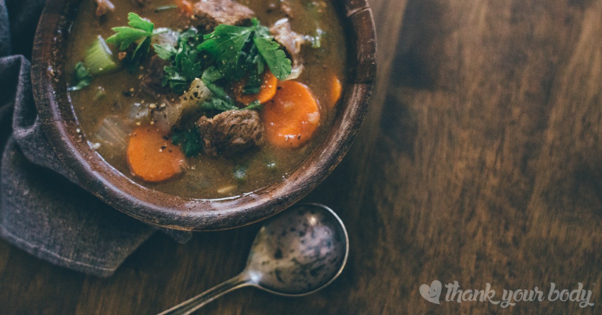 Beef stew is one of the most comforting dishes I know. It's perfect for a chilly day, or whenever you want some nourishing real food.