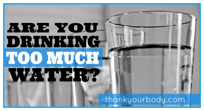 Are you drinking too much water? Learn why it is possible to over do the H20. www.opcionesdevida.com