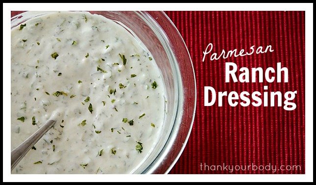 Parmesan Ranch Dressing: Healthy and Delicious!