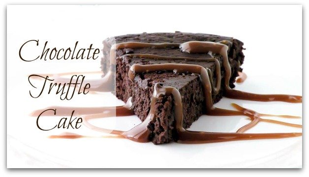 Chocolate Truffle Cake (it's okay to indulge... this one's good for you.)