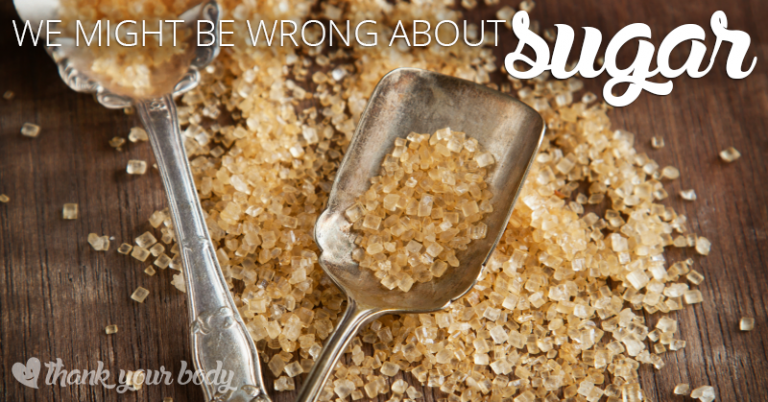 Sugar is bad, right? Maybe we're wrong .