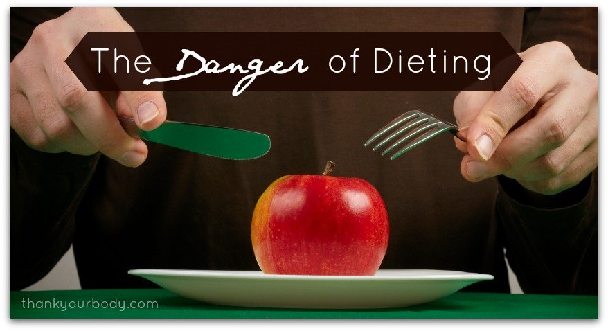 The danger of dieting. Want to lose weight? Learn why you should NOT diet.