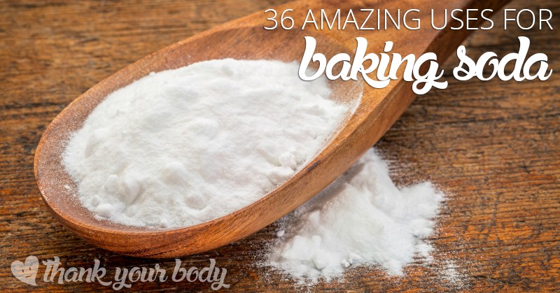 Check out these amazing uses for baking soda. Good stuff.
