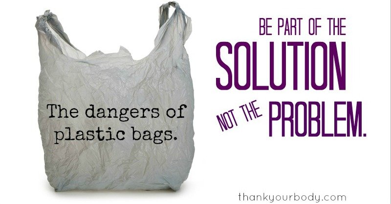 The dangers of plastic bags are real. Be part of the solution (it's really easy!)