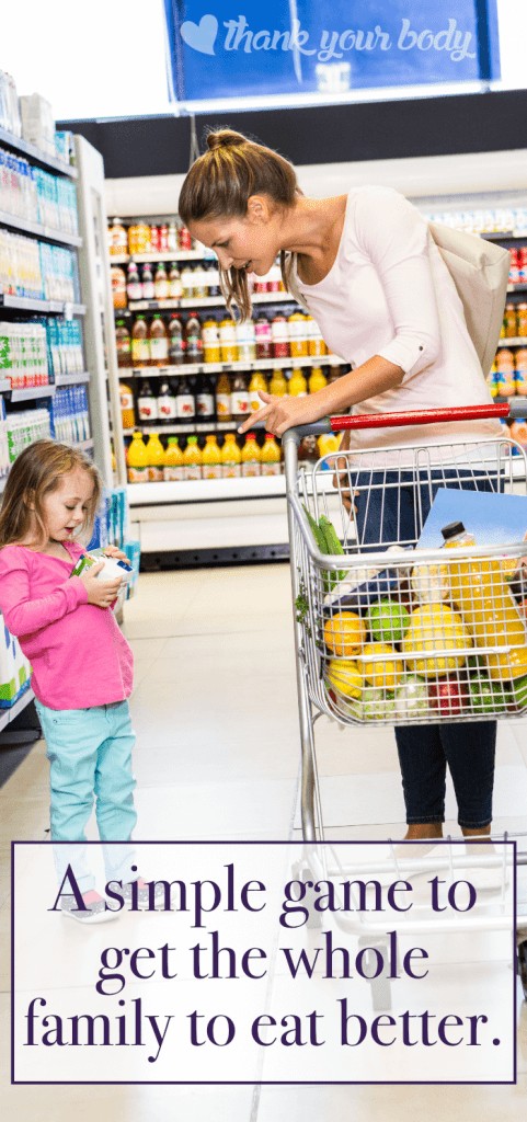 Want to get your family on board with healthy eating? This simple nutrition fact labels game is sure to win them over.
