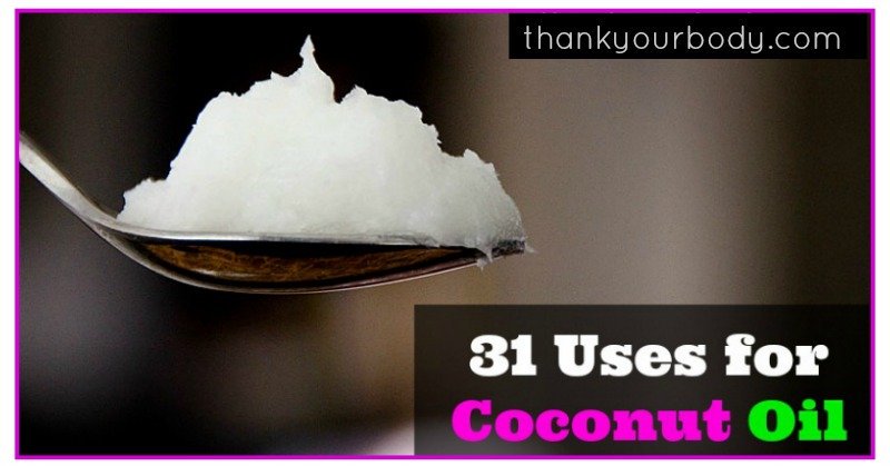 31 Uses for Coconut Oil - this stuff is amazing! www.opcionesdevida.com