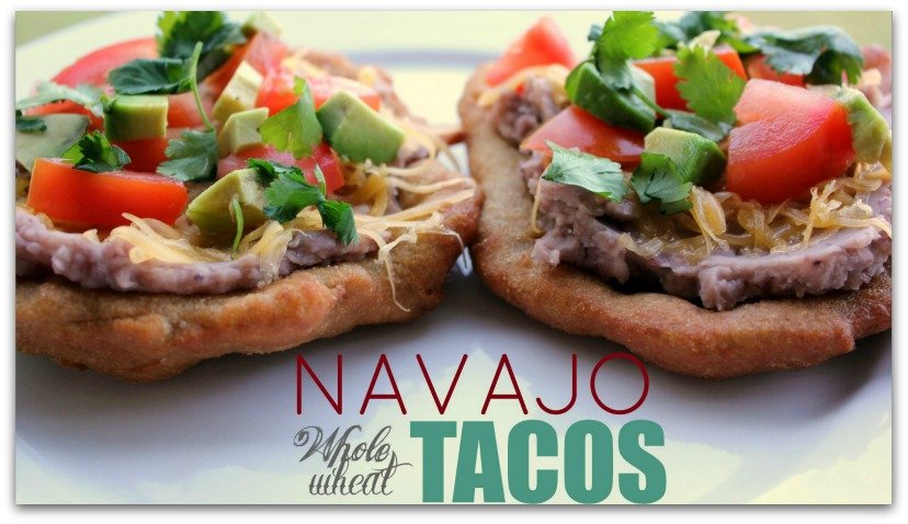 Healthy Navajo Tacos. Yummy!