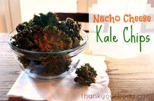 Nacho cheese kale chips: So good and so good for you!