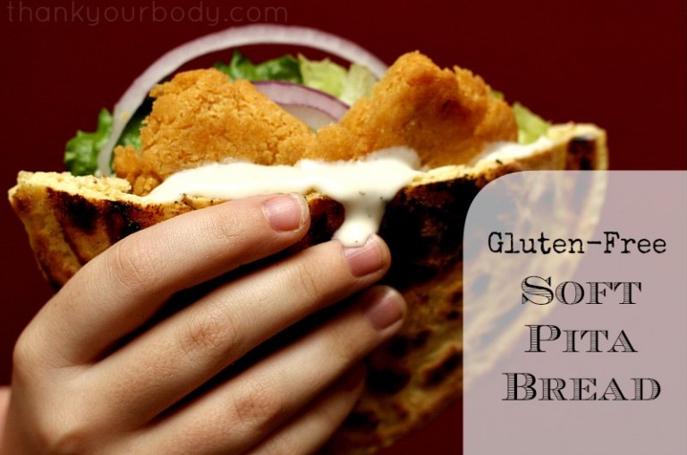Enjoy pita bread again with this easy gluten free recipe!
