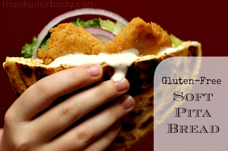 Enjoy pita bread again with this easy gluten free recipe!