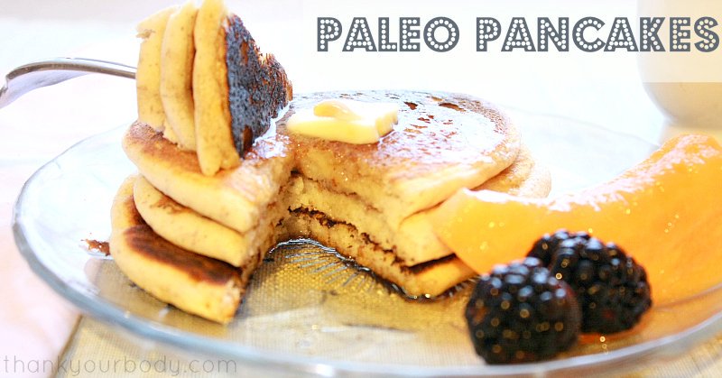 Easy Paleo Pancakes...grain free never baked up so light and fluffy, thanks to a few easy tweaks to this pancake recipe!