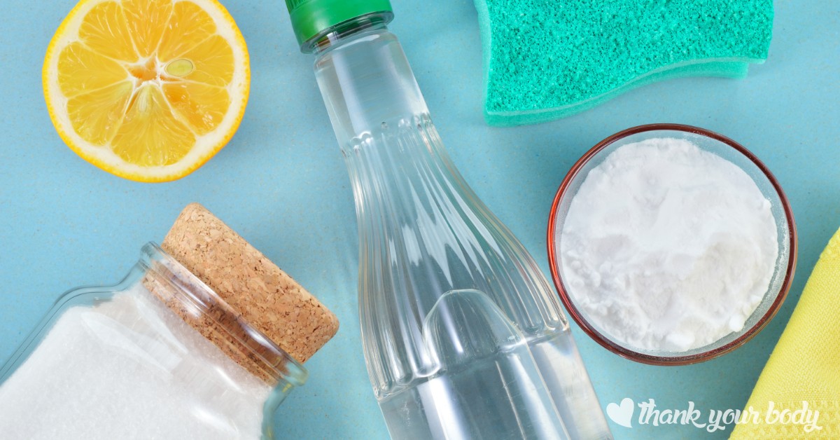 Make an all natural foaming cleaner using non-toxic baking soda, dish soap, essential oil and vinegar. Gets the job done with no chemicals, and it's easy!