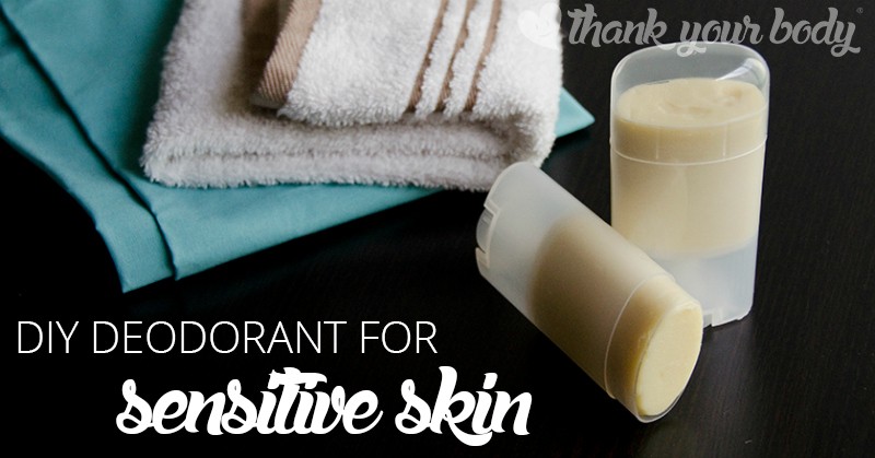 This homemade deodorant is my absolute favorite and perfect for sensitive skin. Plus it's easy to make and super effective it. Try it!
