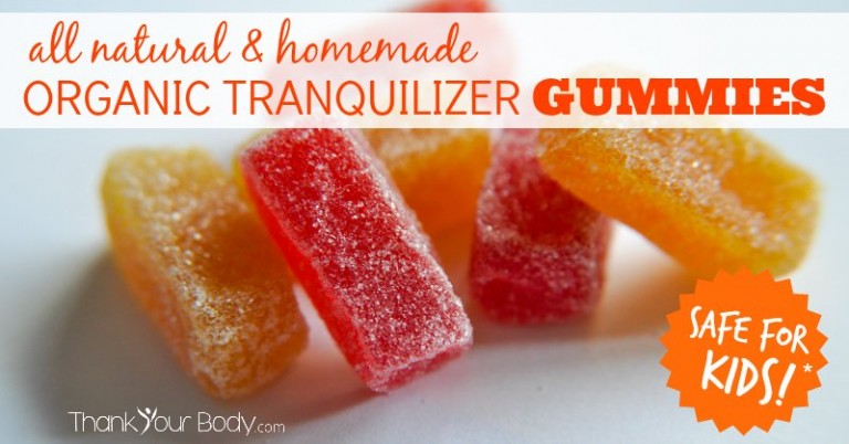 Homemade tranquilizer gummies for children. Finally! I can get some work done.