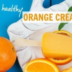 Homemade and Healthy Orange Creamsicles