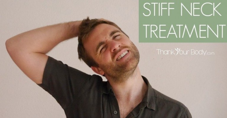 stiff neck treatment