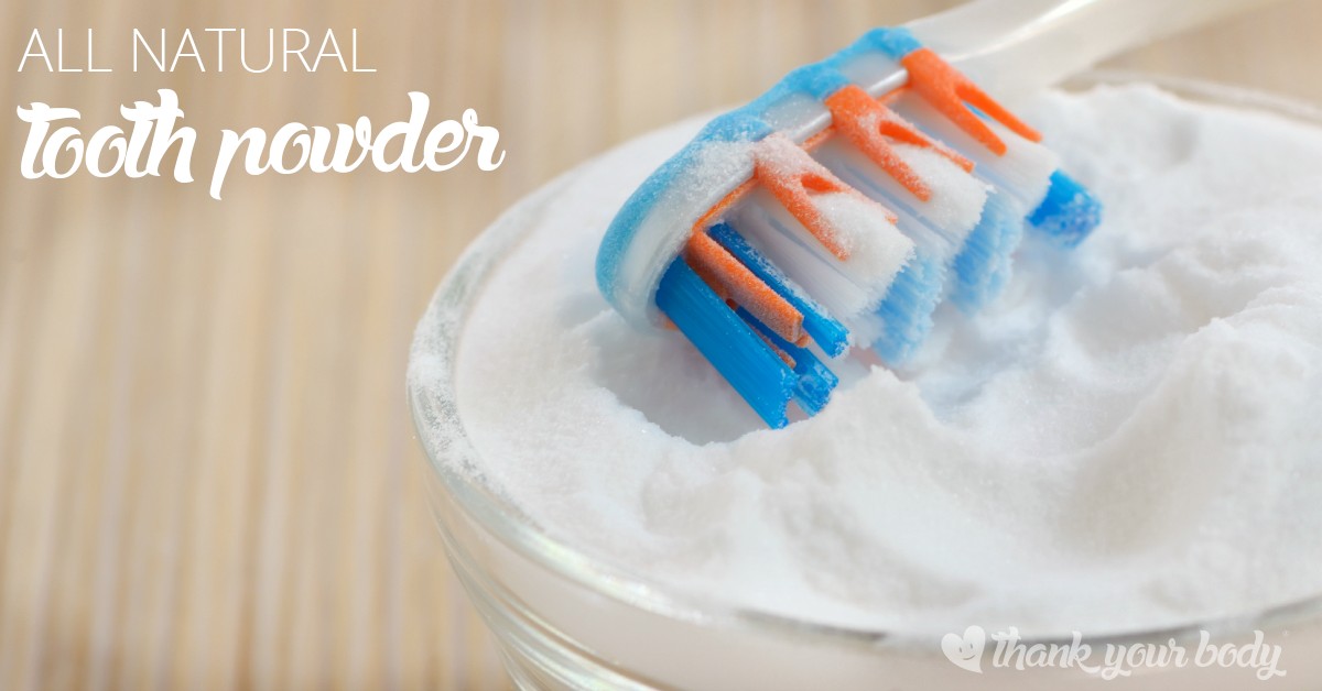 After finding that my toothpaste was doing more harm than good, I made an all natural tooth powder that wouldn't harm my sensitive teeth.