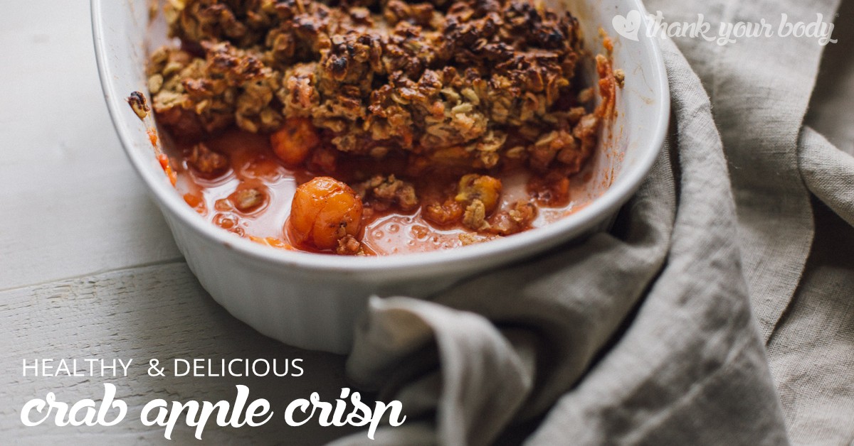 Crab apples are safe to eat, and are a great fruit to use in desserts. Learn to make crab apple crisp from all the fruit you didn't know you could use!