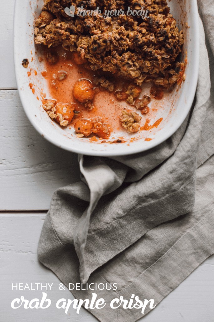 Crab apples are safe to eat, and are a great fruit to use in desserts. Learn to make crab apple crisp from all the fruit you didn't know you could use!