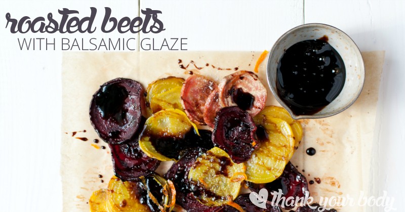 Delicious roasted beets with balsamic glaze is easy and so flavorful. Tender beets tossed with tangy glaze and orange zest make a beautiful, healthy side.