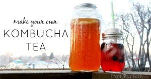Brew this tasty probiotic tea at home, with just a few inexpensive ingredients!