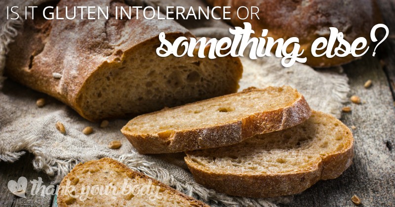 Suffering from gluten intolerance symptoms? It may not be the gluten after all.