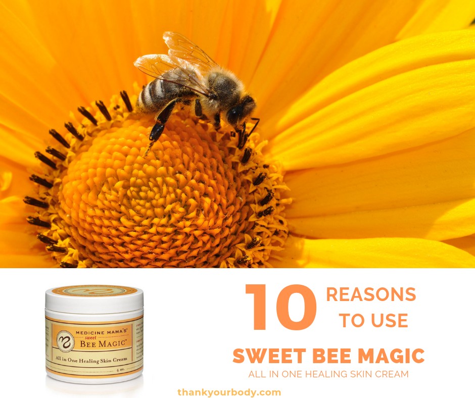 Natural Skin Care with Sweet Bee Magic #naturalskincare #skincare #naturalremedies #sweetbeemagic