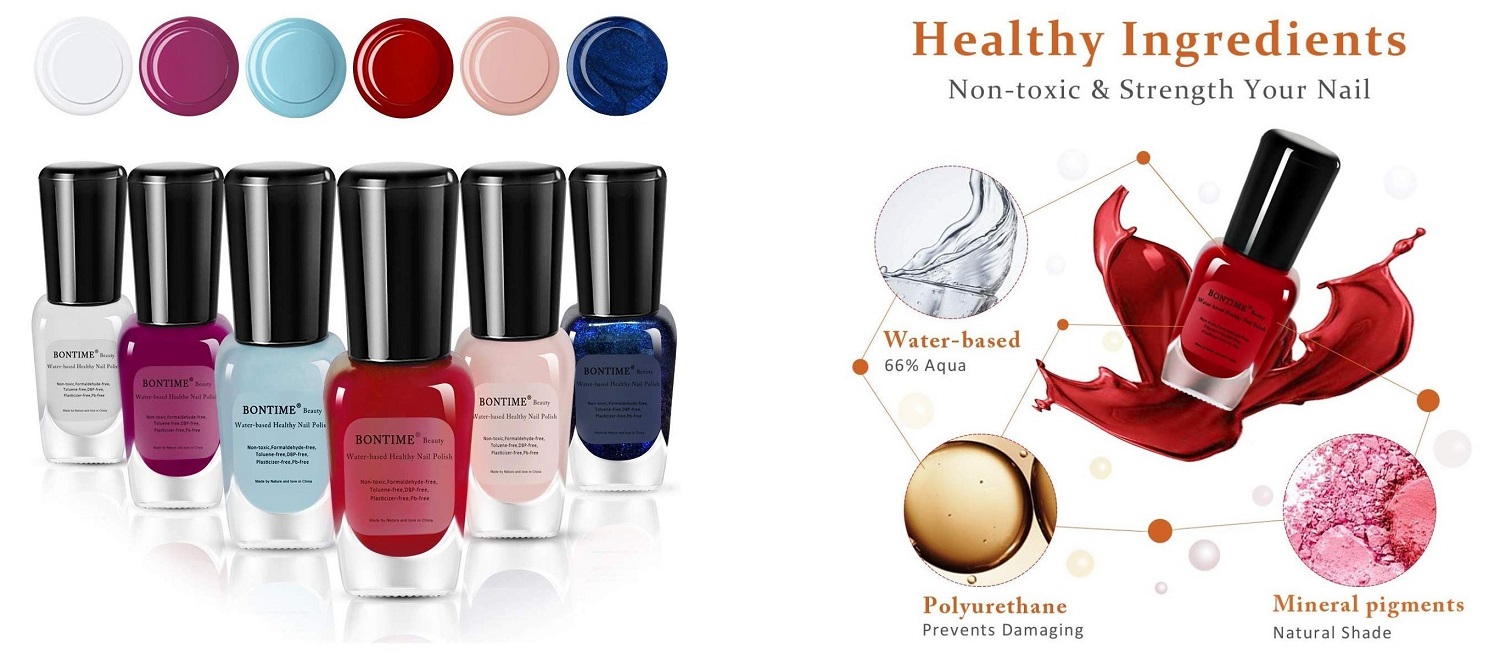 bontime water based nail polish