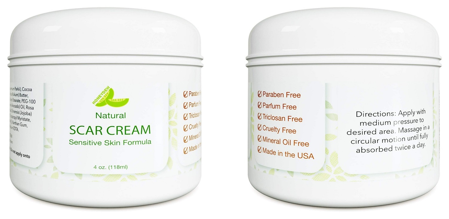 natural scar cream