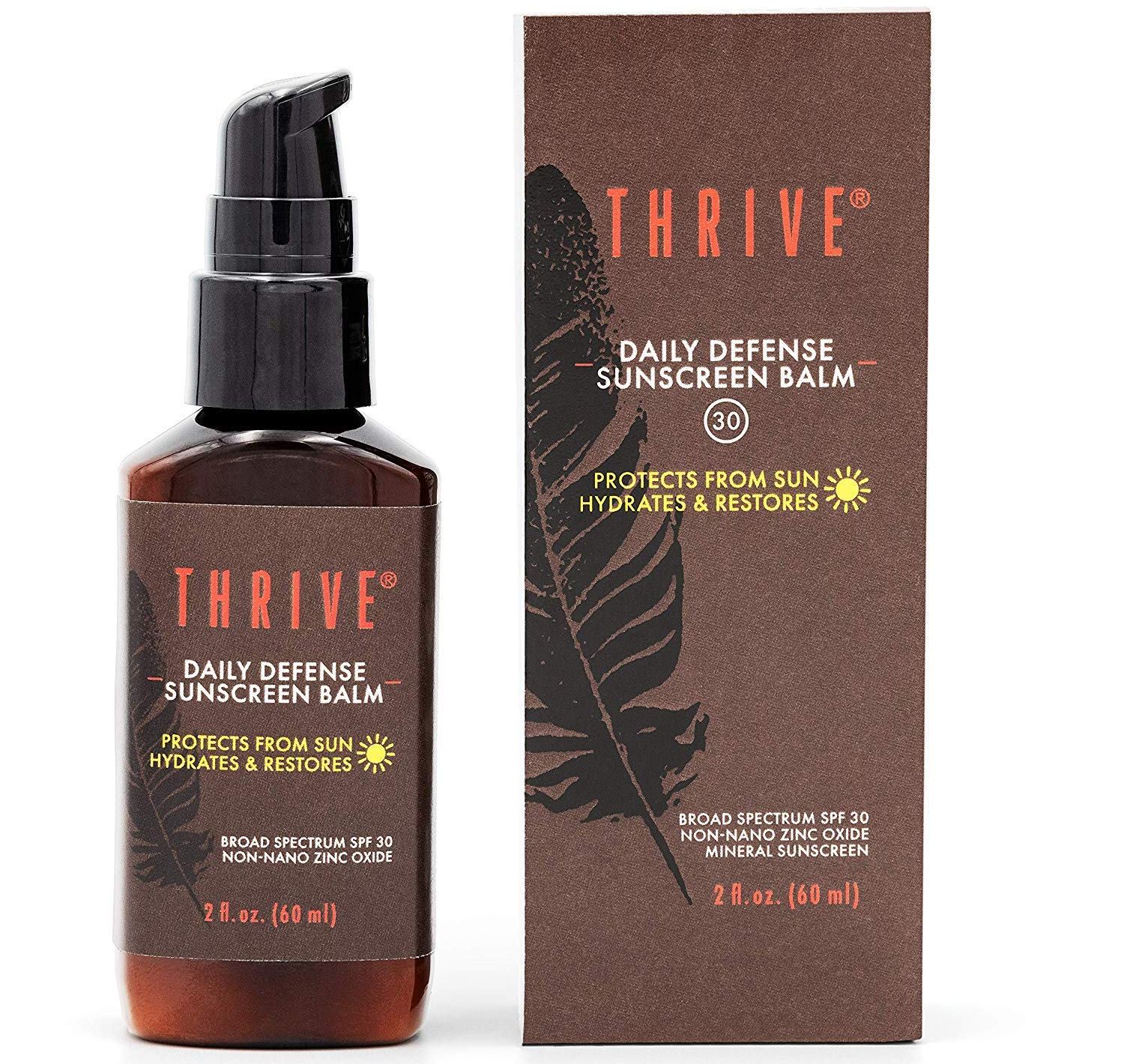 thrive natural care sunscreen balm