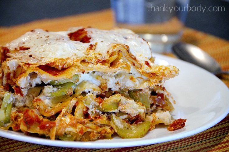 Easy Crock-pot Zucchini Lasagna