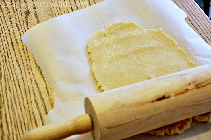 Gluten Free Baked Parmesan Crackers
