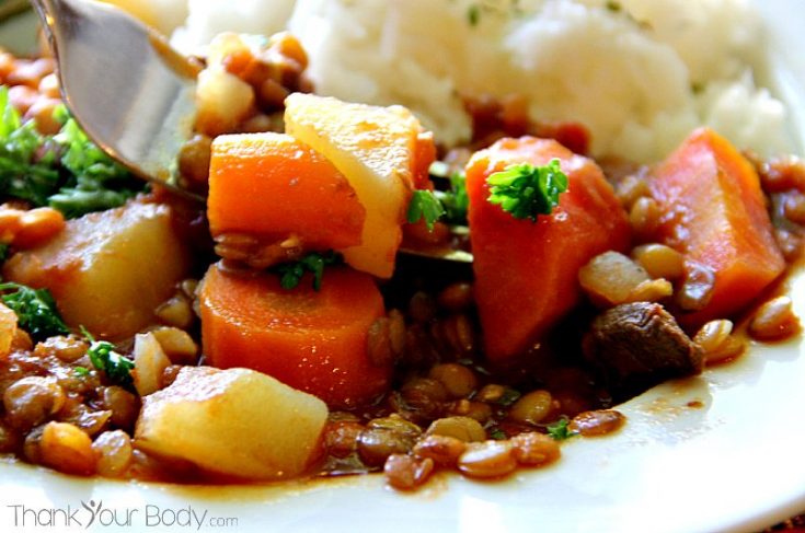 Lamb and Lentil Stew