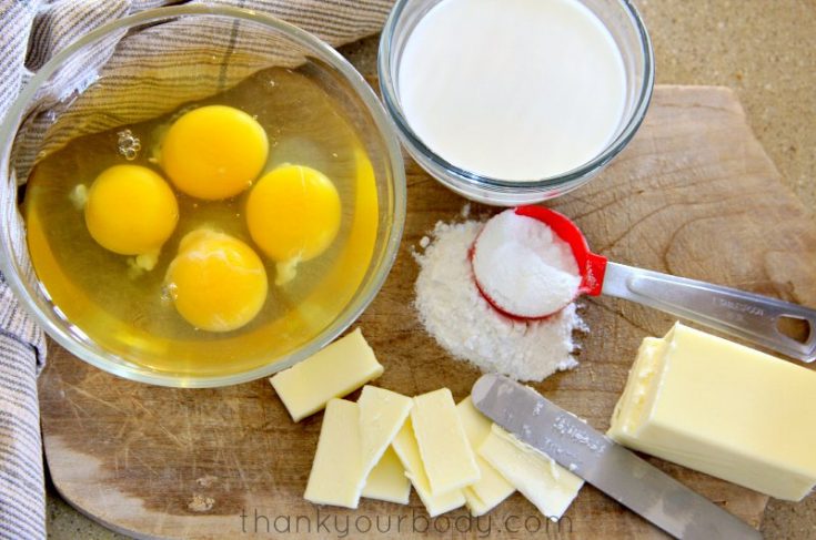 Coconut Flour Pop-overs