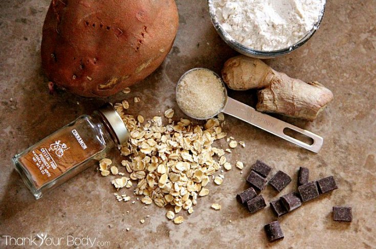 Ginger-Cinnamon Sweet Potato Cookies