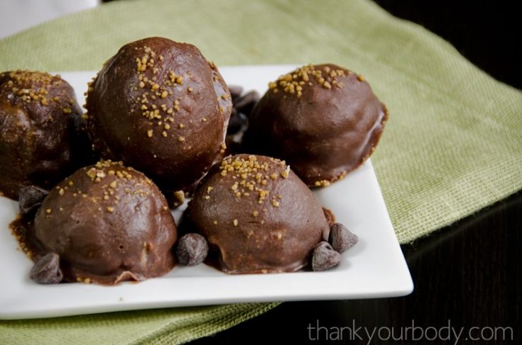 Grain Free Cookie Dough Truffles